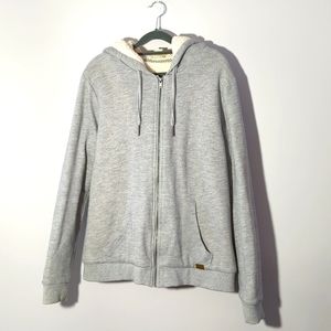 ROXY Sherpa zip hoody XL